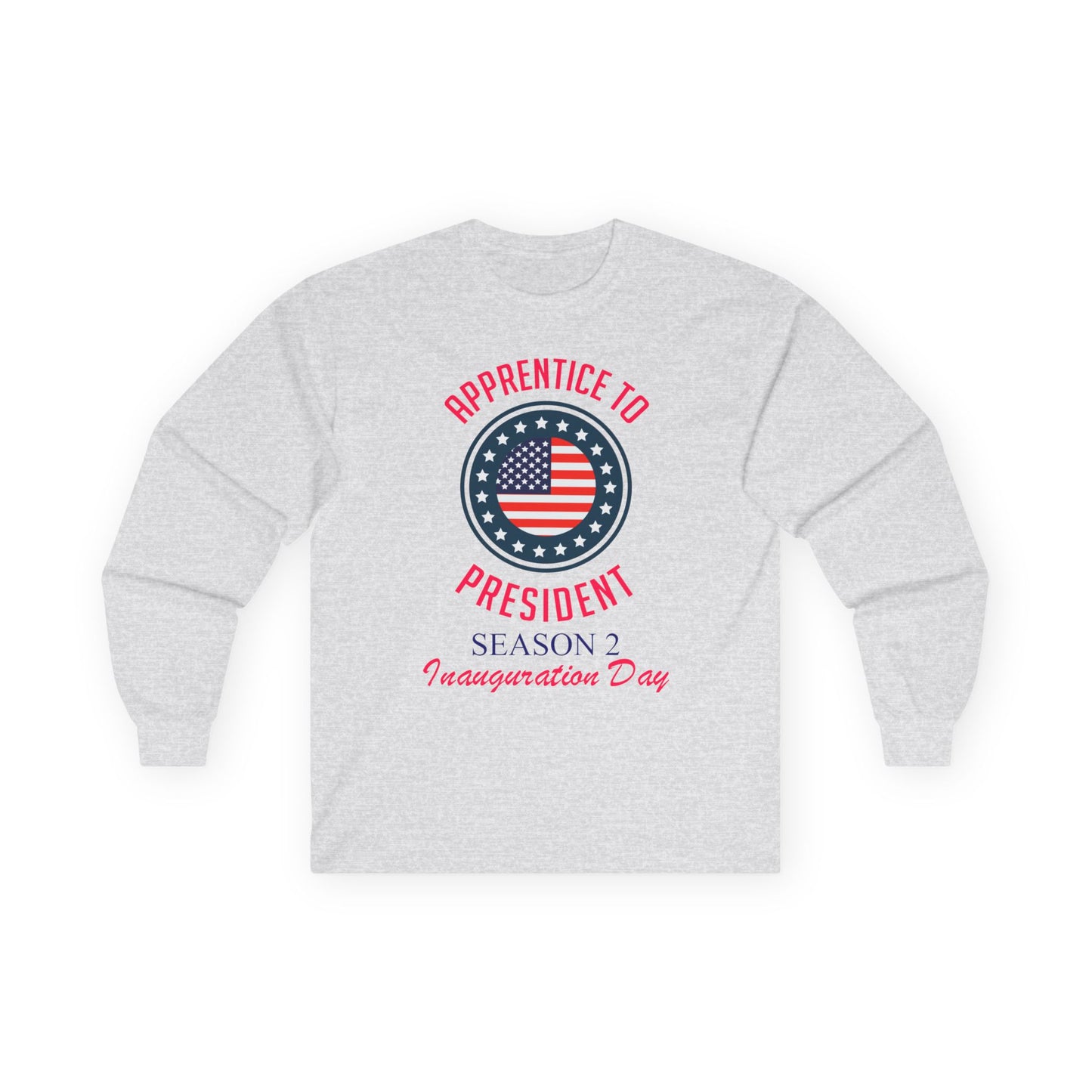 Trump Inauguration Celebration Tee, Long sleeve T-shirt for Unisex, Donald Trump Event Commemorative Shirt, Patriotic Cotton Tee, Political