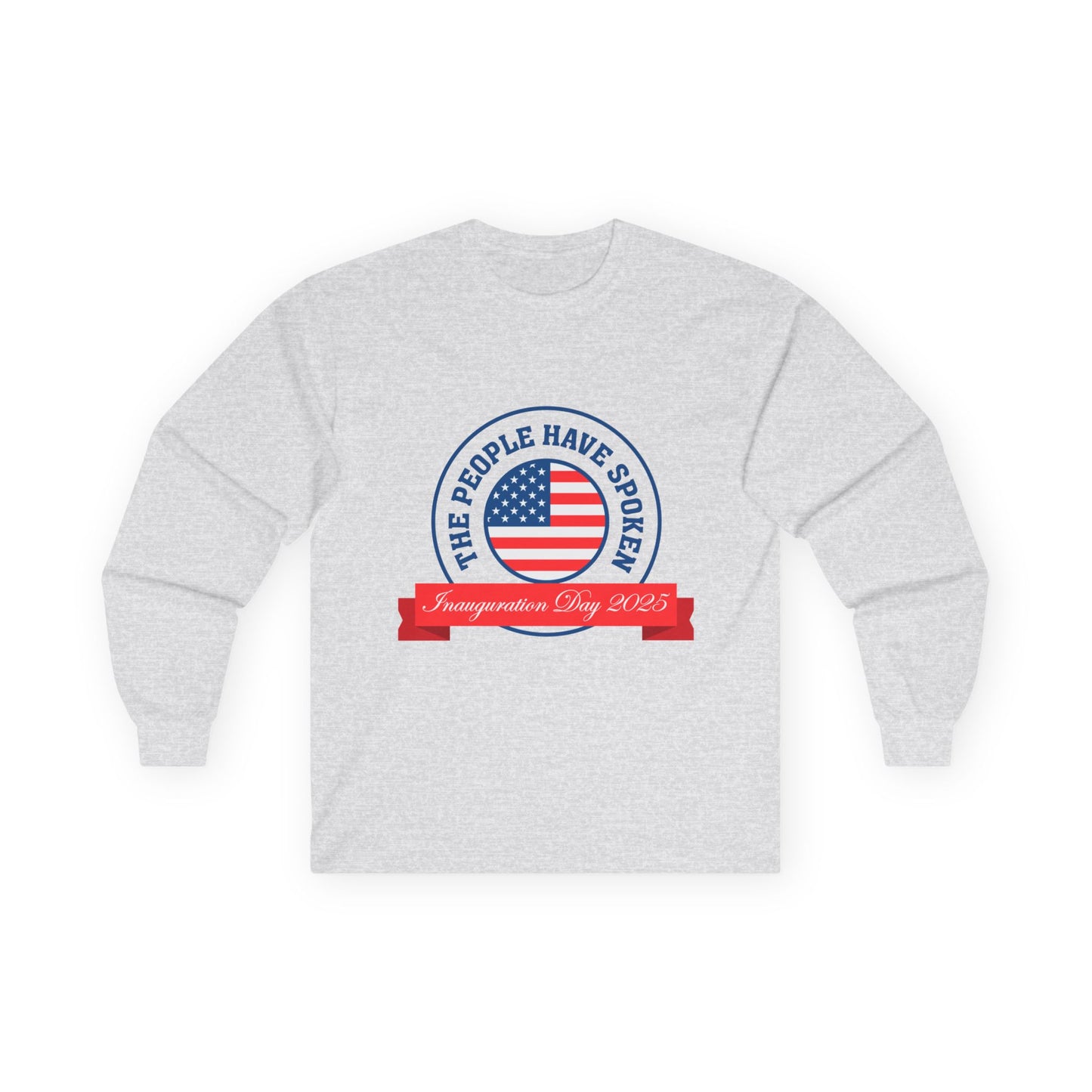 Trump Inauguration Celebration Tee, Long sleeve T-shirt for Unisex, Donald Trump Event Commemorative Shirt, Patriotic Cotton Tee, Political