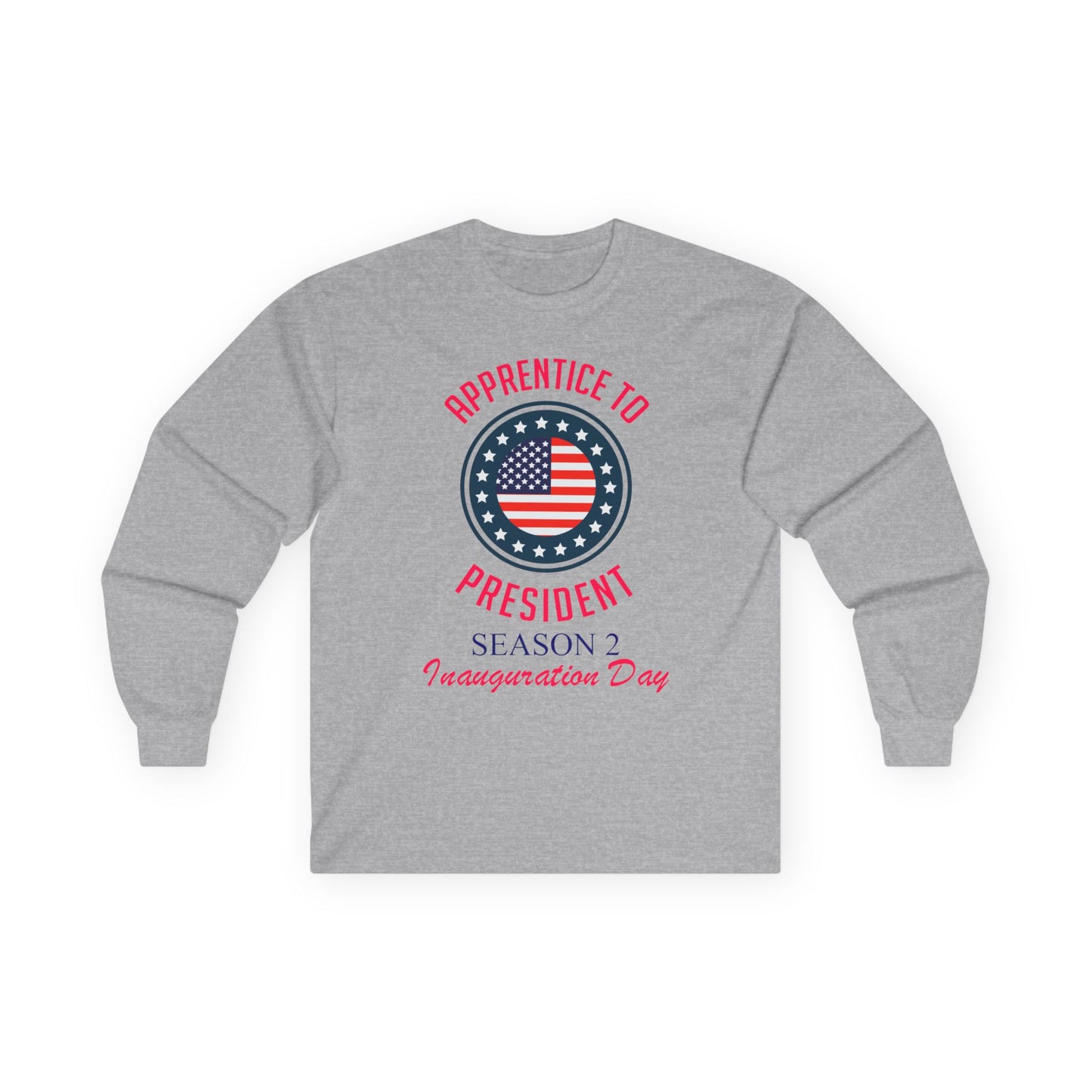 Trump Inauguration Celebration Tee, Long sleeve T-shirt for Unisex, Donald Trump Event Commemorative Shirt, Patriotic Cotton Tee, Political